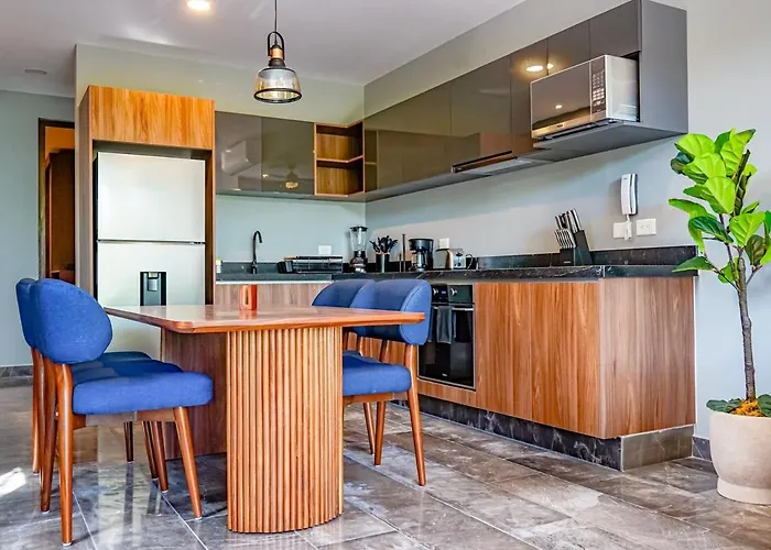 Chic 1br Private Balcony,sauna, Gym Y Wifi Apartamento *