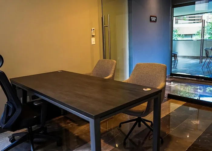 Chic 1br Private Balcony,sauna, Gym Y Wifi *