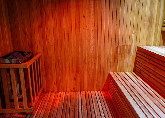 Apartamento Chic 1br Private Balcony,sauna, Gym Y Wifi