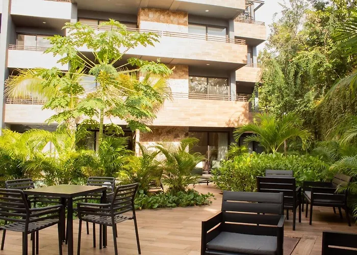 Chic 1br Private Balcony,sauna, Gym Y Wifi * Tulum